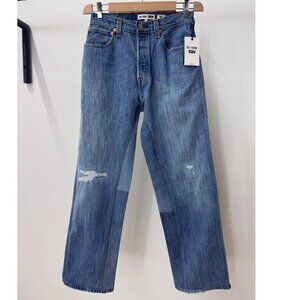 RE/DONE Vintage Levis 90s Crop Low Slung Jeans NWT 23 (24/25)